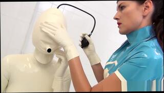 Video 978419404: latex catsuit lesbian, latex amateur, latex nurse, cosplay latex, latex hd
