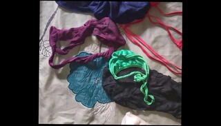 Video 1600685915: granny fetish, dirty panty fetish, granny wife, granny licking, granny thong, wet granny