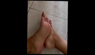 Video 1599422563: fetish feet licking, male feet fetish, feet solo, erotic feet, solo male handjob, amateur solo male
