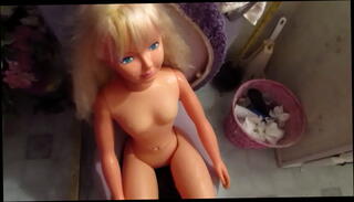 Video 1210450935: pissing peeing, piss doll