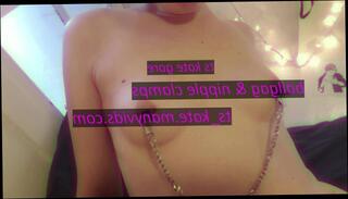 Video 779521303: bondage nipples clamped, bdsm nipple clamps, bondage amateur bdsm, solo gagging, ball gagged tit, solo trans masturbation, gagged small tits, brunette solo masturbation, petite solo amateur, clamped pain, 60fps amateur