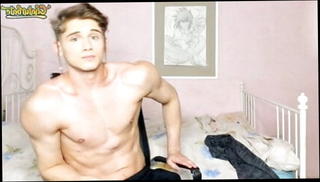 Video 1570924461: muscular gay hunk, gay muscle hunk, webcam hunk, wanking