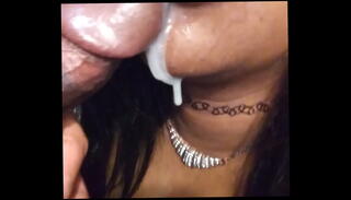 Video 653957055: busty babe cock sucking, busty black babe sucks, busty sloppy, exotic blowjob, ebony blowjob