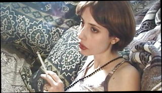Video 1569666781: sexy vintage, vintage straight, classic vintage, vintage brunette, sexy smoker