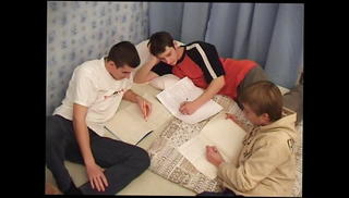 Video 912355901: skinny threesome, skinny gay boy, threesome gay anal, threesome porn, college threesome, boy boot