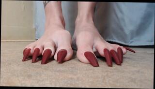 Video 1656091561: foot fetish toe, amateur foot fetish, long toes foot, red toes foot, toes closeup, foot fetish close, foot fetish hd, toe spread, straight foot, long toe nails, toe curling, standing foot, load closeup
