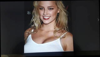 Video 1354619185: amber heard, semen bukkake, cum bukkake, masturbation bukkake, cum tributo