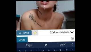 Video 1350396905: webcam cam girl, teen webcam girl, girl facial cumshot, face cum