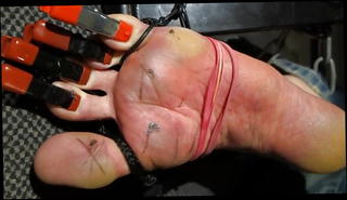 Video 1470095201: gay foot feet, bdsm torture, feet foot loving, tortured spanked, self torture, hd foot