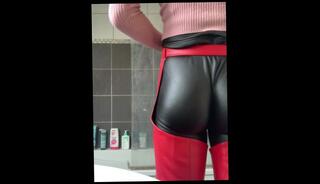 Video 1622356193: sissy femboy solo, sissy femboy amateur, femboy fetish, amateur solo male, sissy legs, sissy boots, leather sissy, 60fps amateur