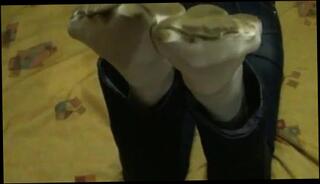 Video 152110601: nylon stockings foot fetish, foot fetish dirty, nylon socks foot, white nylon foot, straight foot