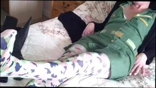 Video 354486401: nylon pantyhose foot, nylon pantyhose fetish, british foot fetish, foot fetish hd, straight foot, military fetish, uncut, babe