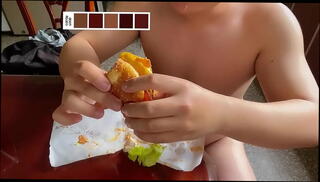 Video 1594965015: masturbating eating