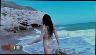 Video 1664347491: nina roberts, big tit brunette strips, big tits erotica, straight strip, short strip, beach stripping, strip hd