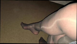 Video 1653241155: nylon pantyhose foot, nylon feet pantyhose, nylon pantyhose fetish