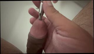 Video 1626484973: cock solo male masturbation, amateur solo male masturbation, solo masturbation fucking, plug play, insertion solo, solo sounding, sounding urethral cock