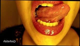 Video 1573061393: pov gagging, fetish gagging, solo gagging, pov solo female, amateur hardcore pov, tongue fetish kissing, pov kissing lips, pov pierced, spit tongue fetish, long tongue fetish, mouth tongue fetish