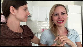 Video 1626616055: gina gerson, rose blonde, dirty talking brunette, dirty interview