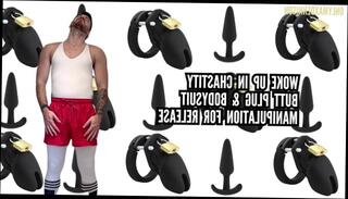 Video 1600444723: butt plug fetish, butt plug solo, fetish gay solo, nylon fetish, amateur butt plug, male butt plug, nylon spandex