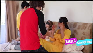 Video 1570439385: stepsis fucks stepbro, blindfolded stepsis, stepsis teen fucks, swap fuck teen, fucks hot stepsis, swapping foursome, stepsis porn, family swap, taboo stepbro