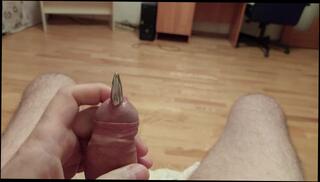 Video 1572454713: uncut cock solo, uncut solo male, fetish uncut, fetish bondage, cock sounding urethral fetish, amateur uncut cock, plug cock, penis plug, plug inside, small plug, insertion fetish, cock urethra, cock rod