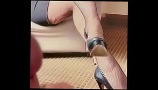 Video 1536137855: nylon cumshot, nylon legs, nylon dress, nylon heels, legs cum, gorgeous cum