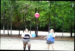 Video 1665075441: bbw pantyhose, amateur bbw playing, hose play, hose outdoors, bbw loves playing, panty hose, straight amateur, ball play, balls bouncing, ball shorts
