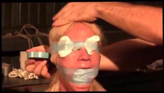 Video 368671601: bound gagged, bondage gagged, breasts bound, bondage straight, extreme gagging, mature gagging