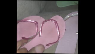 Video 1448389015: flip flops shoejob, flip flop feet, flip flop fetish, flip flop cum