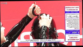 Video 1549546701: latex mask, latex hd, straight masked