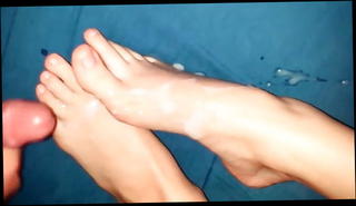 Video 1176577601: cum toes, natural toes, mom cum, straight cum, natural step mom