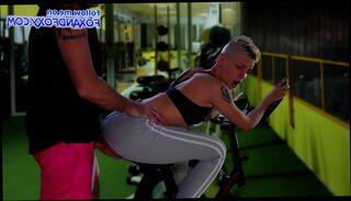 Video 1556172955: creampie ass fuck anal, amateur homemade anal creampie, sex creampie fuck, public anal creampie, anal bike, gym bike, exercise bike