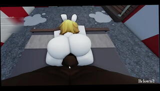 Video 1618400125: femboy takes bbc, bbc white ass