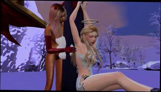 Video 1664710363: 3d cartoon animated, bondage tickle torment, feet tickling torment, fetish torment, amateur 3d, feet tied tickled