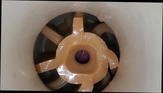 Video 1537505445: fleshlight cumming hard, solo masturbation