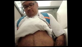 Video 1599040435: pee piss urine, chubby pee, hairy pee, dick pee, toilet pee, uniform pissing, belly pissing, pissing tattoo, dick shake