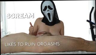 Video 1620376633: masturbation massage orgasm, massage handjob cumshot, amateur couple massage, massage ruined orgasm, big boobs massage, big tits massage, masked amateur couple, screaming orgasm, halloween orgasm, orgasm cream