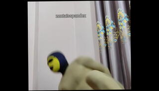 Video 1600546545: bondage blindfold, blindfold bdsm, blindfolded hands tied, blindfold head, blindfold mask