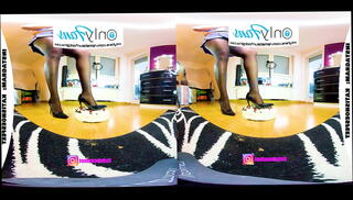 Video 1150653755: nylons shoeplay feet, girl nylon feet, nylon stockings feet, shoeplay foot, 3d foot, giantess feet crush, nylon trample, vr 3d, girl smashed