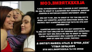 Video 1058114035: lesbian anal prolapse, anal fisting prolapse, lesbians kissing, prolapse party