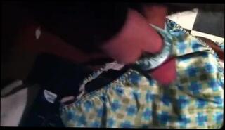 Video 69053401: wife masturbating, gay wife, gay man masturbating, wearing wife's panties, wife stroking, spandex masturbation