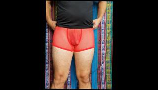Video 1618358093: voyeur solo, homemade amateur voyeur, solo guy big dick, big dick solo male, hot homemade solo, red underwear, solo game, voyeur lingerie, big dick bulge