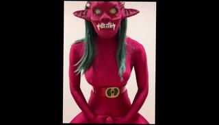 Video 1620189333: solo trans masturbation, solo amateur trans, futanari masturbation, cosplay solo, masturbation red