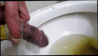 Video 1490187701: condom piss, cbt bdsm, pissing wanking gay, piss gay cock, pissing masturbating gay, broken condom, pissing hd