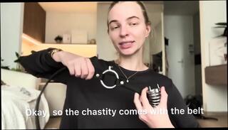 Video 1665768461: femdom domination submission, femdom babes dominate, caged submissive, submissive female domination, femdom blonde goddess, goddess solo, amateur babe dominates, goddess dirty talk, dominates straight, wearing cage, submissive english, domination hd