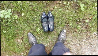 Video 1225039801: pump piss, pumping wife, gay pump, high heeled classic pump, leather pumps