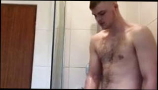 Video 1225886901: gay wanking, wank cum, shower wank, muscle wank