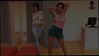 Video 1625319474: cartoon, wife share husband friend, husbands clothes