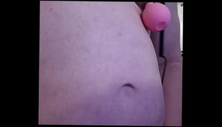 Video 1598846575: pumped nipples, chubby nipple, daddy pumps, chubby daddy play, chubby older guy, pumping love, super chubby