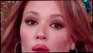 Video 1001620401: leah remini, straight celebrity, straight mouth